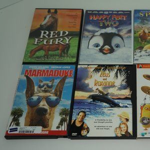 Lot of 6 Family Friendly DVDs Movies PG Rated